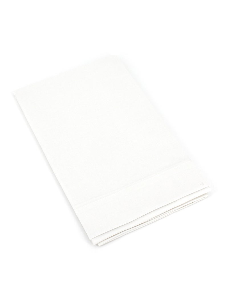 Taie de traversin uni coton ALTO Blanc - Kiabi