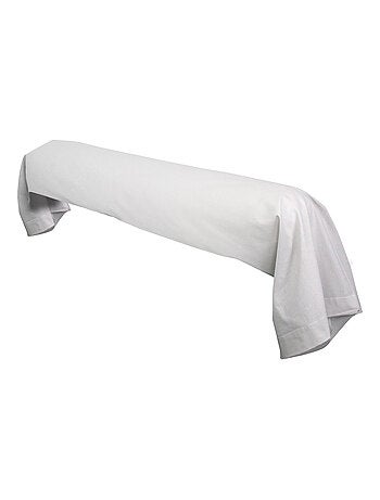 Taie de traversin uni coton ALTO