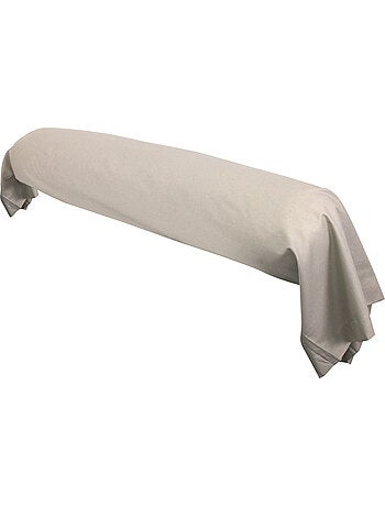 Taie de traversin uni coton ALTO