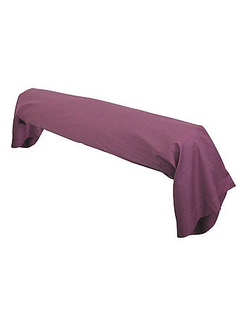 Taie de traversin uni coton ALTO