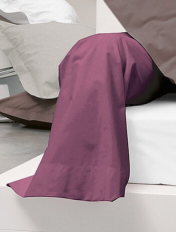 Taie de traversin uni coton ALTO