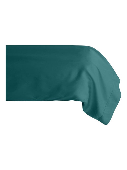 Taie de traversin uni percale de coton MANOIR - Kiabi