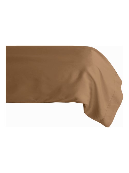 Taie de traversin uni percale de coton MANOIR - Kiabi