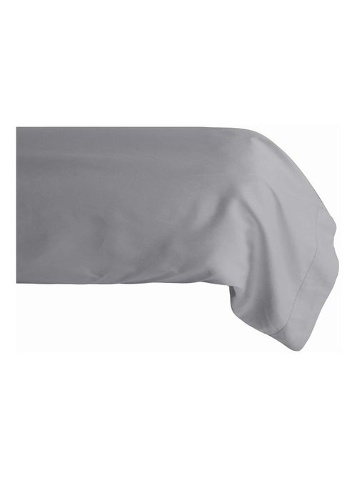 Taie de traversin uni percale de coton MANOIR - Kiabi