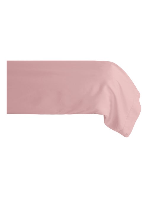 Taie de traversin uni percale de coton MANOIR - Kiabi