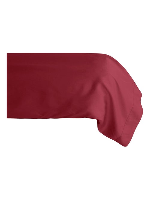 Taie de traversin uni percale de coton MANOIR - Kiabi