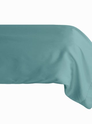 Taie de traversin uni percale de coton MANOIR