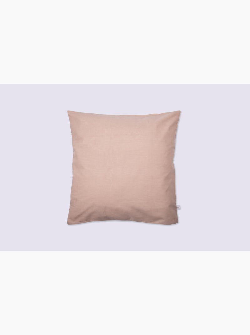Taie d’oreiller - 100 % coton 57 fils - imprimé végétal java Beige - Kiabi