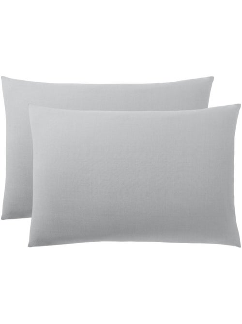 Taie d'oreiller - Coton Pur - 100 % Coton 57 Fils/cm² - Kiabi