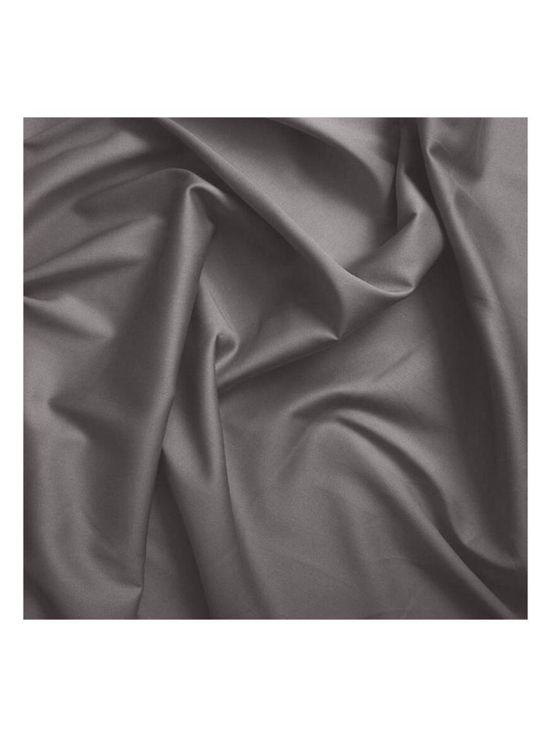 Taie d'oreiller - Coton Pur - 100 % Coton 57 Fils/cm² Gris - Kiabi