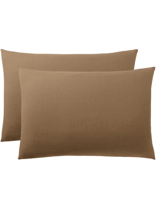 Taie d'oreiller - Coton Pur - 100 % Coton 57 Fils/cm² - Kiabi