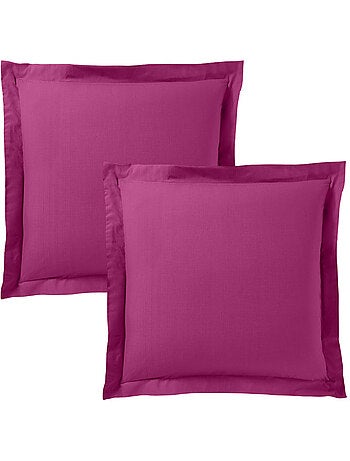 Taie d'oreiller - Coton Pur - 100 % Coton 57 Fils/cm²