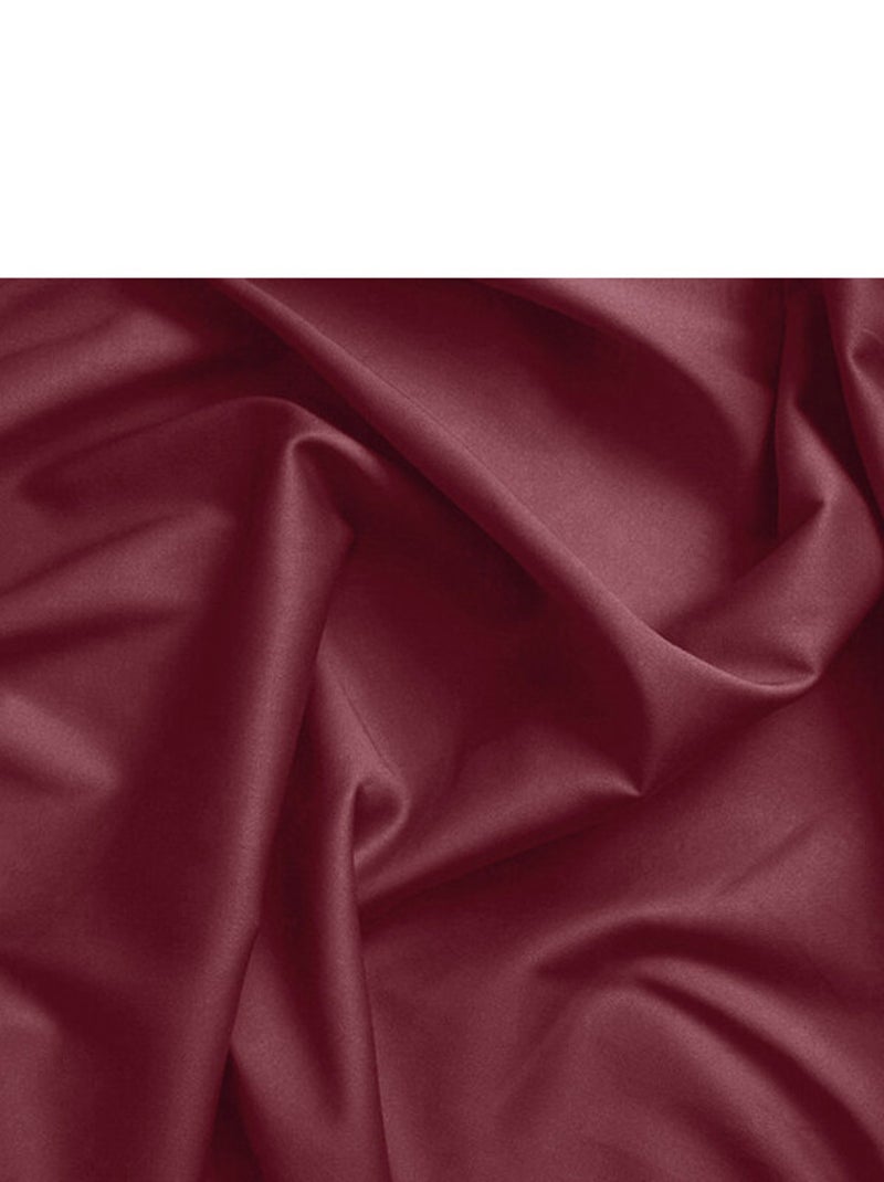 Taie d'oreiller - Coton Pur - 100 % Coton 57 Fils/cm² Rouge - Kiabi