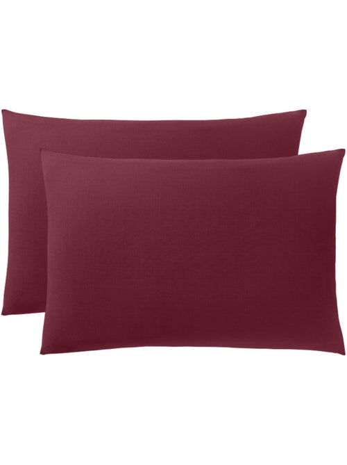 Taie d'oreiller - Coton Pur - 100 % Coton 57 Fils/cm² - Kiabi Taie d'oreiller - Coton Pur - 100 % Coton 57 Fils/cm² - Kiabi