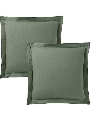 Taie d'oreiller - Coton Pur - 100 % Coton 57 Fils/cm²
