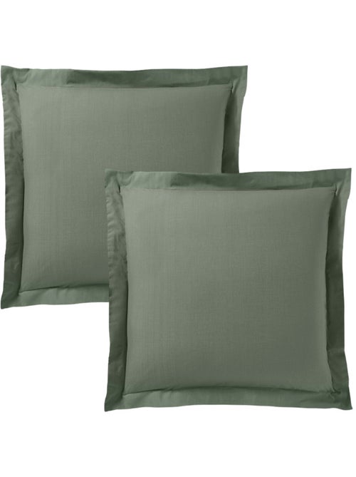 Taie d'oreiller - Coton Pur - 100 % Coton 57 Fils/cm² - Kiabi