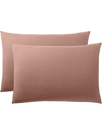 Taie d'oreiller - Coton Pur - 100 % Coton 57 Fils/cm²