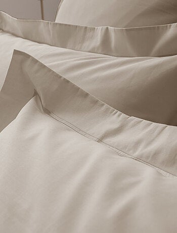 Taie d'oreiller - Coton Pur - 100% Percale de coton peigné