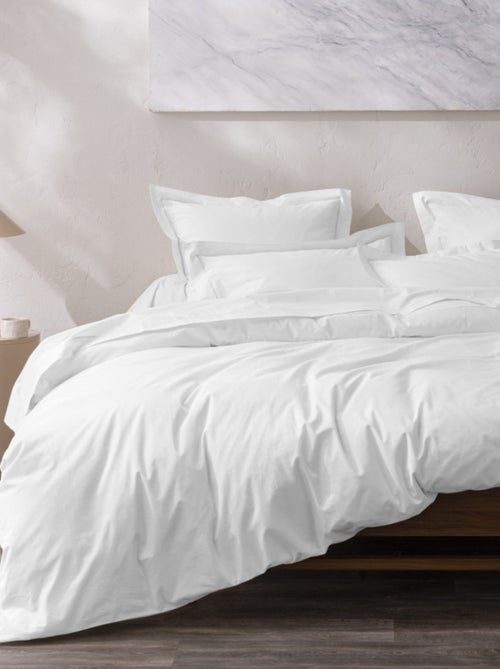 Taie d'oreiller - Coton Pur - 100% Percale de coton peigné - Kiabi