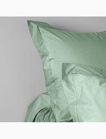 Taie d'oreiller - Coton Pur - 100% Percale de coton peigné