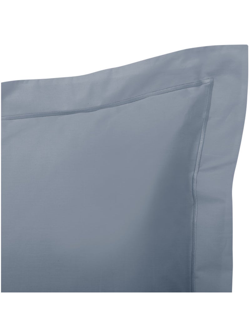 Taie d'oreiller - Coton Pur - 100% Percale de coton peigné Bleu foncé - Kiabi