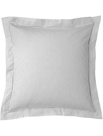 Taie d'oreiller - Coton Pur - 100% Percale de coton peigné