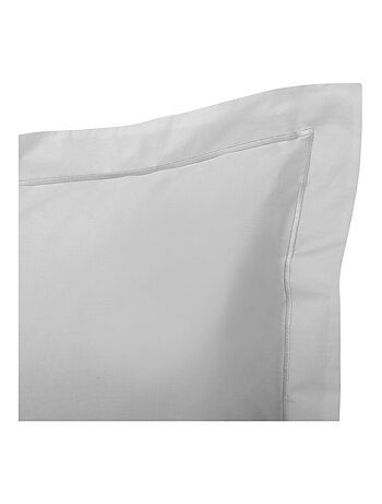 Taie d'oreiller - Coton Pur - 100% Percale de coton peigné