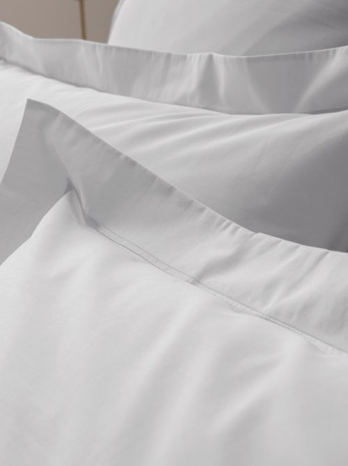 Taie d'oreiller - Coton Pur - 100% Percale de coton peigné - Kiabi