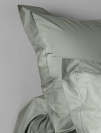 Taie d'oreiller - Coton Pur - 100% Percale de coton peigné
