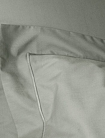 Taie d'oreiller - Coton Pur - 100% Percale de coton peigné