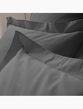 Taie d'oreiller - Coton Pur - 100% Percale de coton peigné