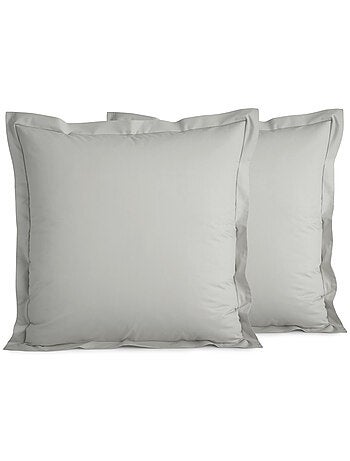Taie d'oreiller - Coton Pur - 100% Percale de coton peigné