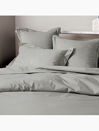Taie d'oreiller - Coton Pur - 100% Percale de coton peigné