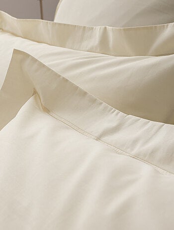 Taie d'oreiller - Coton Pur - 100% Percale de coton peigné