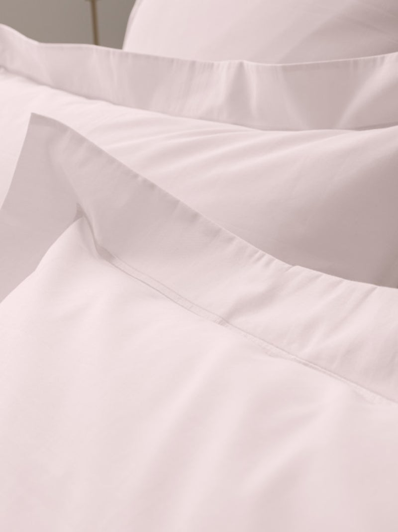 Taie d'oreiller - Coton Pur - 100% Percale de coton peigné Rose - Kiabi