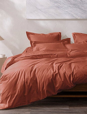 Taie d'oreiller - Coton Pur - 100% Percale de coton peigné