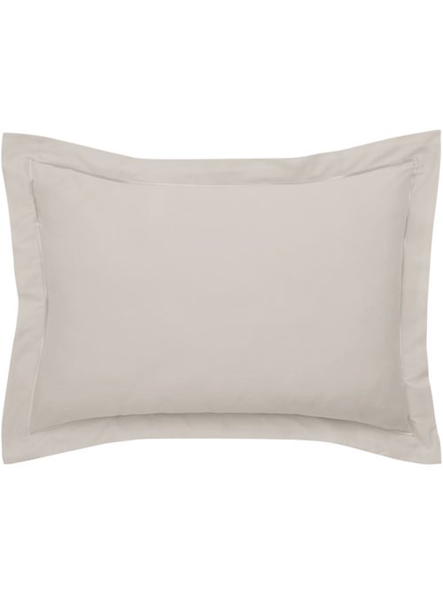Taie d'oreiller - Coton Pur - 100% Satin de coton Peigné" / 120 fils/cm² - Kiabi