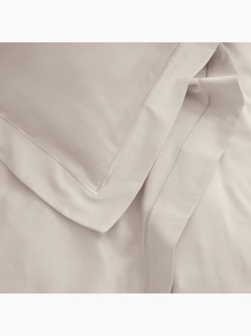 Taie d'oreiller - Coton Pur - 100% Satin de coton Peigné" / 120 fils/cm² - Kiabi
