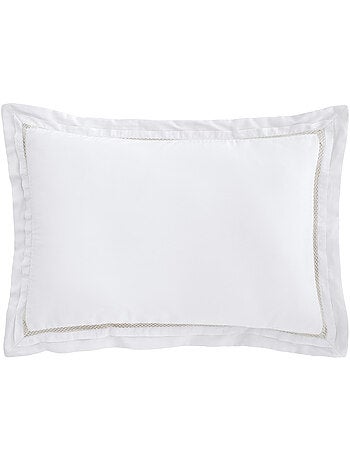 Taie d'oreiller - coton pur - 100% satin de coton peigné" / 120 fils/cm²