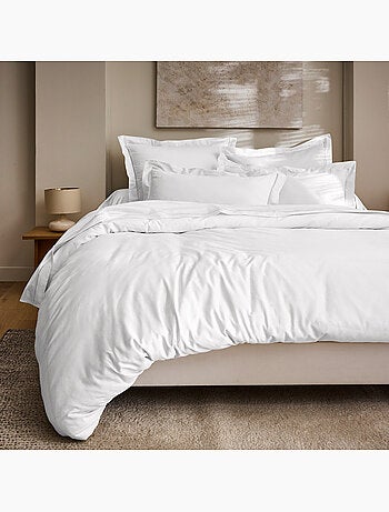 Taie d'oreiller - Coton Pur - 100% Satin de coton Peigné" / 120 fils/cm²