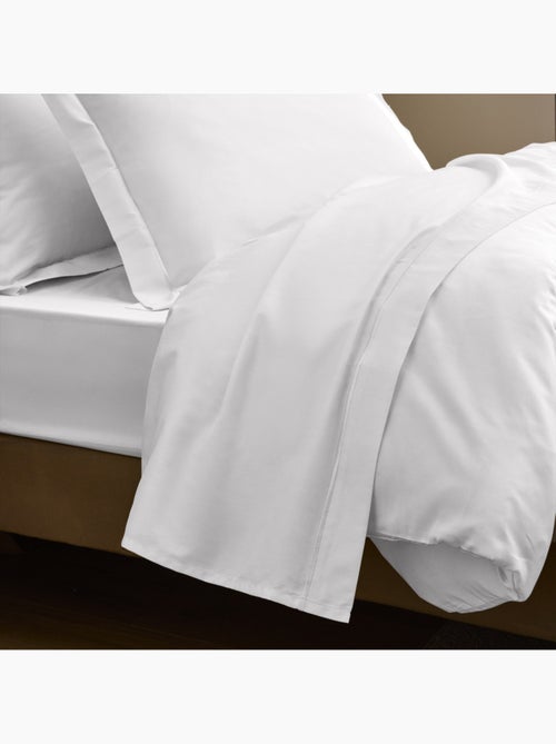 Taie d'oreiller - Coton Pur - 100% Satin de coton Peigné" / 120 fils/cm² - Kiabi