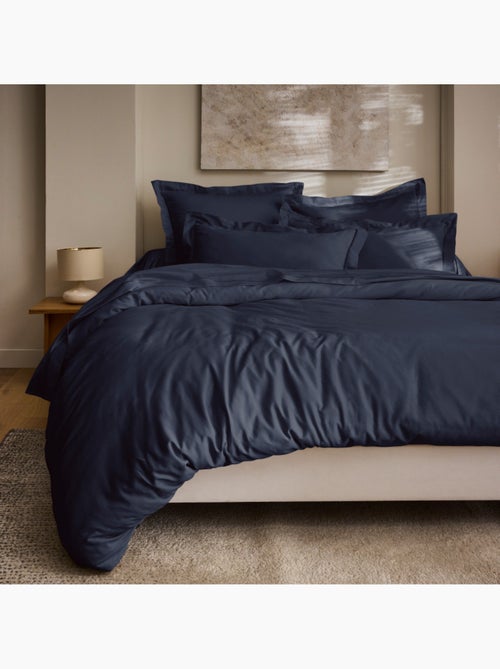 Taie d'oreiller - Coton Pur - 100% Satin de coton Peigné" / 120 fils/cm² - Kiabi