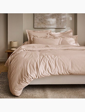 Taie d'oreiller - Coton Pur - 100% Satin de coton Peigné" / 120 fils/cm²