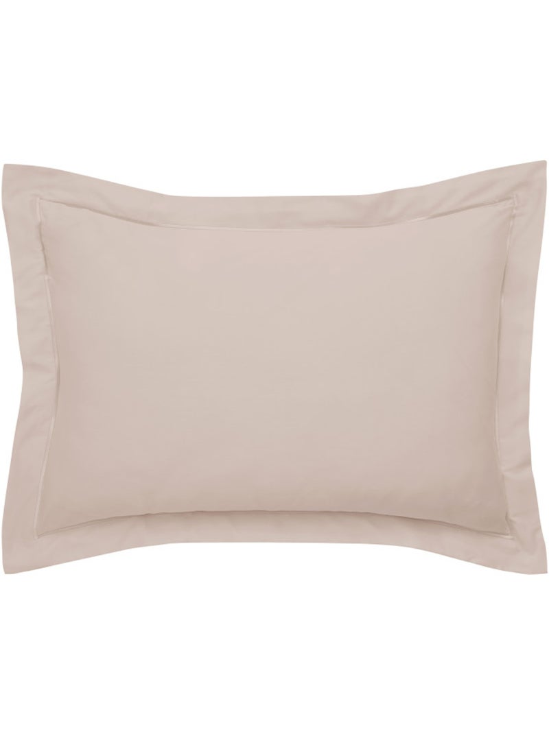 Taie d'oreiller - Coton Pur - 100% Satin de coton Peigné" / 120 fils/cm² Blush - Kiabi