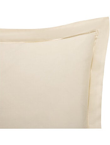 Taie d'oreiller - Coton Pur - 100% Satin de coton Peigné" / 120 fils/cm²