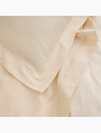 Taie d'oreiller - Coton Pur - 100% Satin de coton Peigné" / 120 fils/cm²