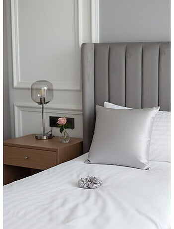 Taie d'oreiller - Coton Pur - Soie