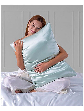 Taie d'oreiller - Coton Pur - Soie