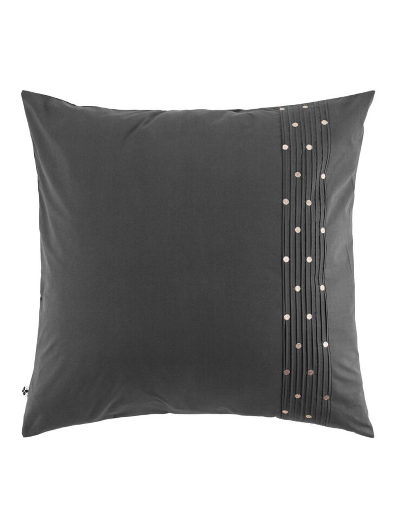 Taie d'oreiller - L'effet papillon - 100 % Coton 57 Fils/cm² Marron foncé - Kiabi