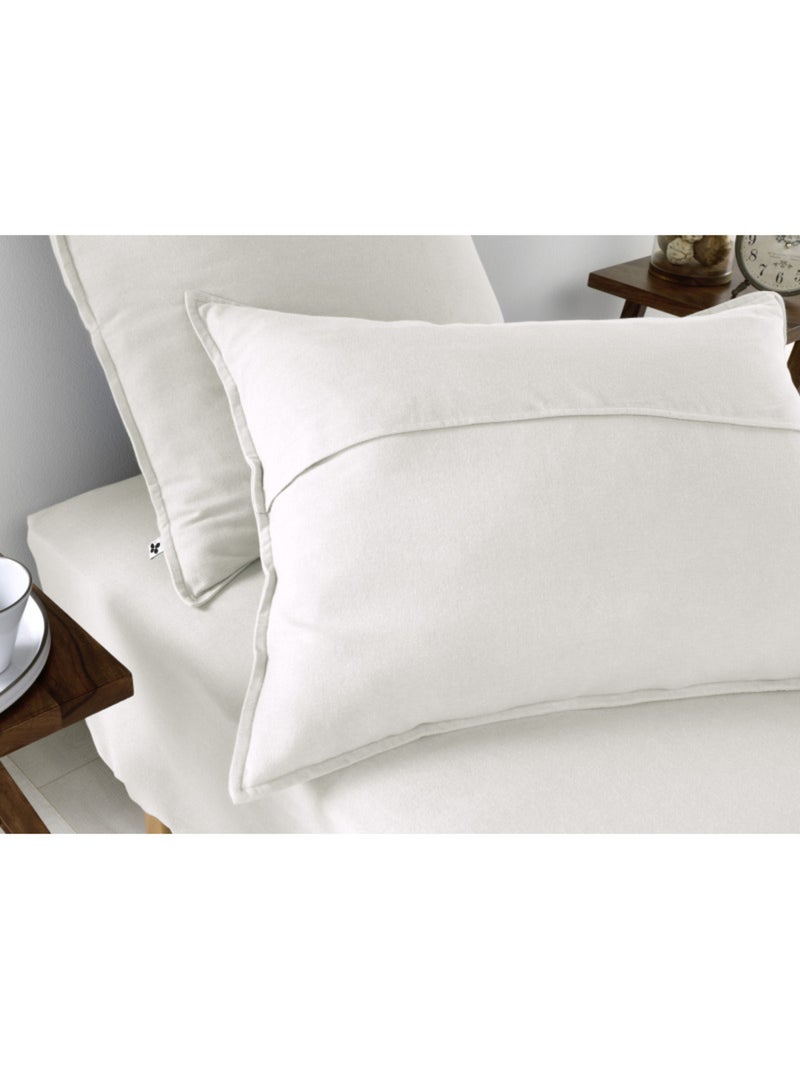 Taie d'oreiller - L'effet papillon - 100% Coton Blanc - Kiabi